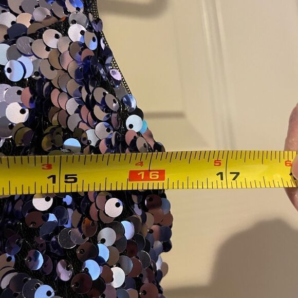 Free People Purple Sequin Siren Dress NWT - Picture 14 of 16